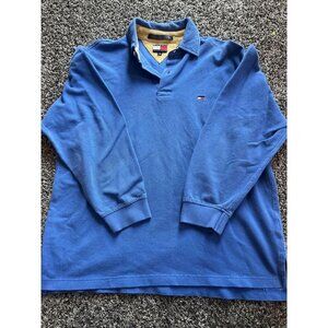 Vintage Tommy Hilfigure Men's Shirt Size M Rugby